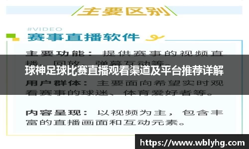 球神足球比赛直播观看渠道及平台推荐详解